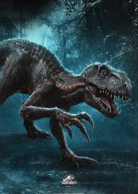 'Jurrasic World 2 key art 3' Poster, picture, metal print, paint by ...