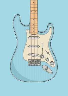 Daphne Blue Strat