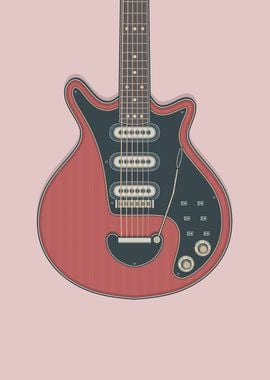 The Red Special Guitar