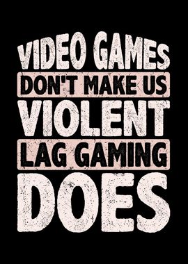 Video games dont make us