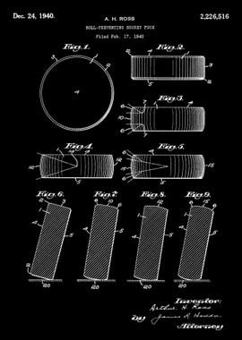 Hockey puck patent