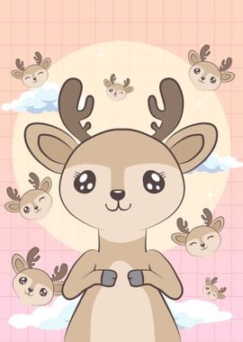 Japanese Kawaii Deer