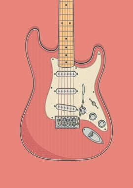 Fiesta Red Strat