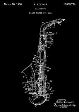 Saxophone Blueprint Music