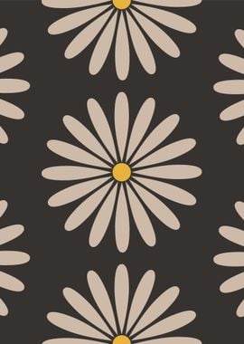 Neat Retro Floral 08