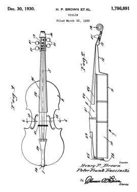 Violin Blueprint Music