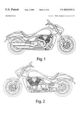 Motorcycle Blueprint