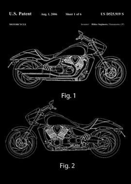 Motorcycle Blueprint