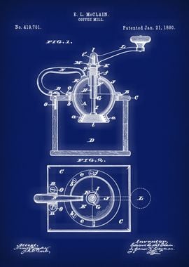 Coffee Mill Patent