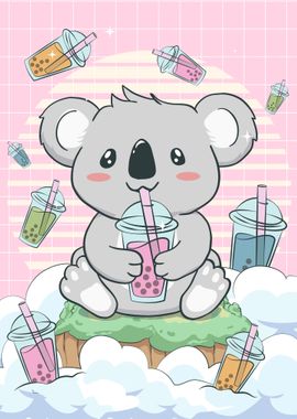 Koala Bear Boba Mlk Tea