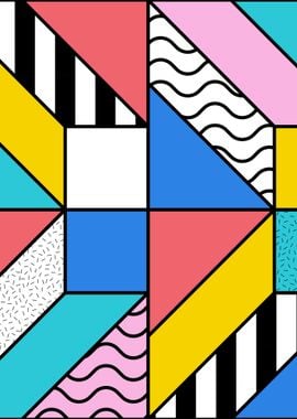 Memphis Futura Pattern 05