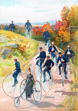 Vintage Bicycling