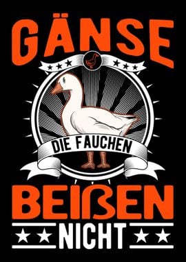 Gnse die Fauchen Beien n