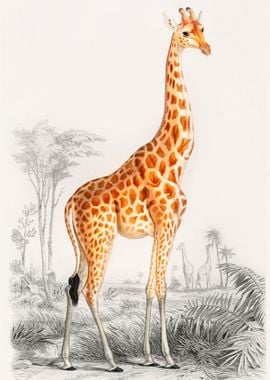 Giraffe Animal by Nature