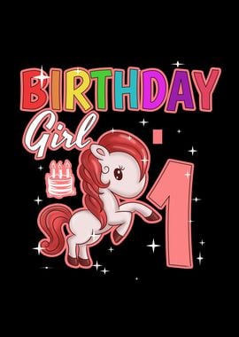 Birthday Girl 1 Horse