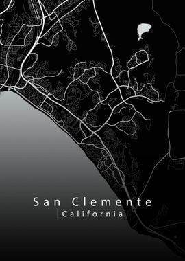 San Clemente City Map