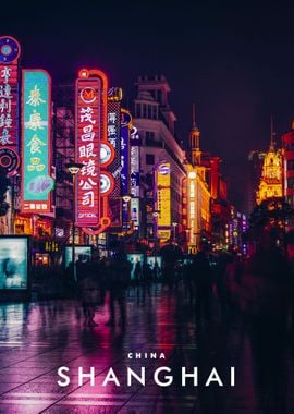 Shanghai City Night