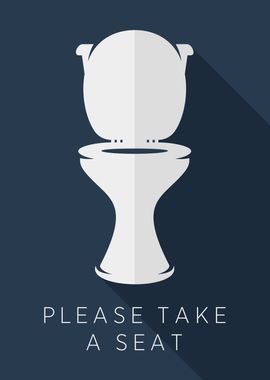 Minimal Funny Bathroom 1