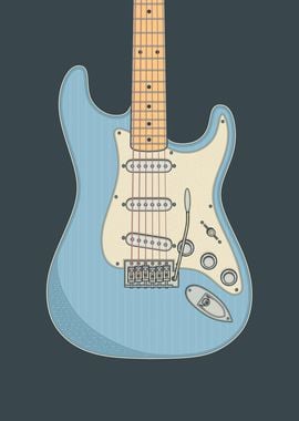 Sonic Blue Strat