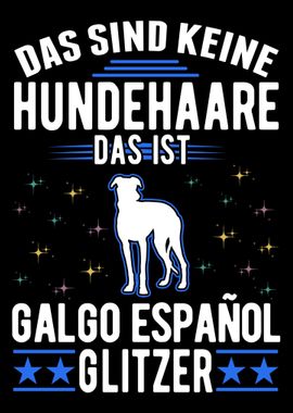 Galgo Espaol Glitzer Span