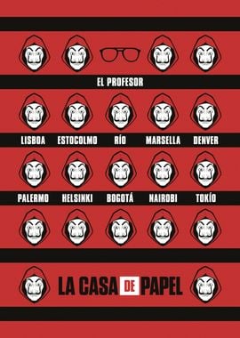 La Casa de Papel Key Art