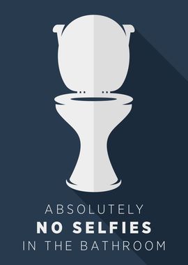 Minimal Funny Bathroom 2