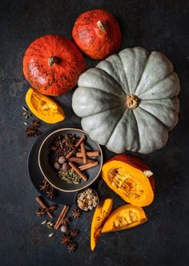 Autumn on the table