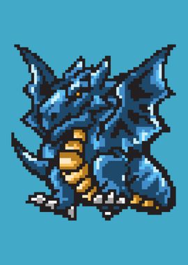 Pixel Art Dragon