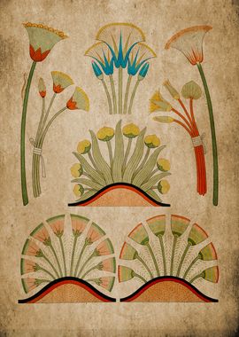 Ancient Egypt Flora