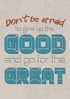 Dont Be Afraid to Give