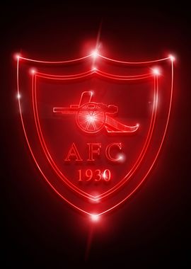 Arsenal 1930 Crest Neon