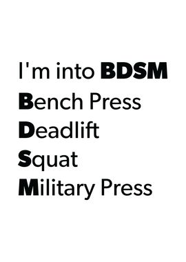 BDSM Bench Deadlift Squat