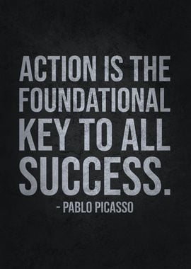 Action Is Key To Success