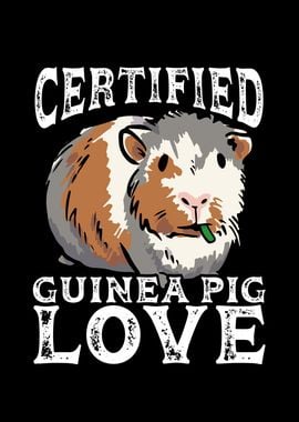 Certified guinea pig love