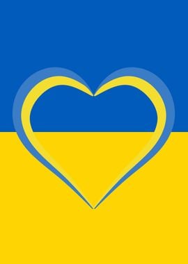 Ukraine Heart