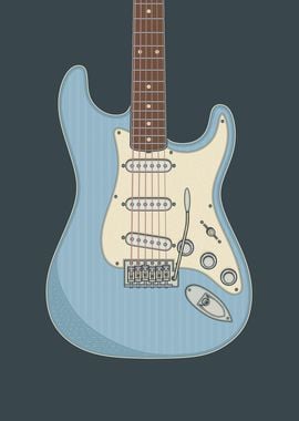 Ice Blue Strat