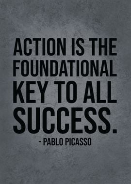 Action Is Key To Success