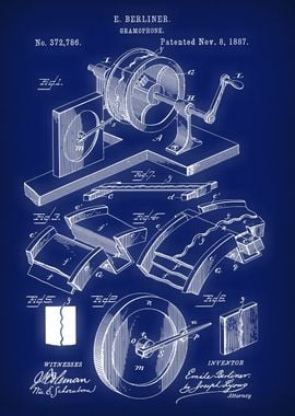 Gramophone Patent