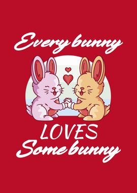 Bunny Couple Love Pun