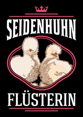 Seidenhuhn Flsterin Seide