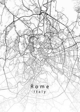 Rome City Map