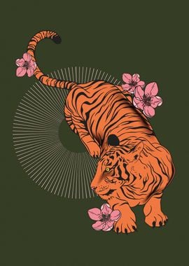 Chinese Tiger Year Floral