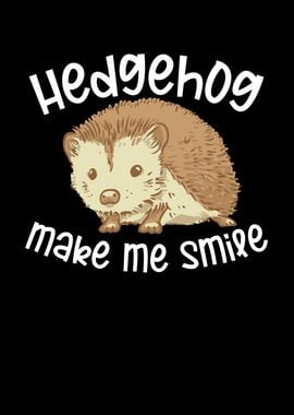 Hedgehog make me smile