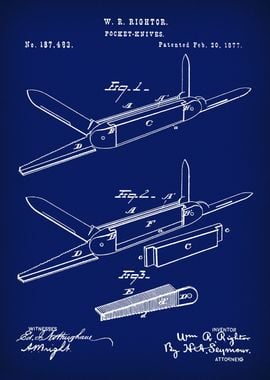 Pocket Knives Patent