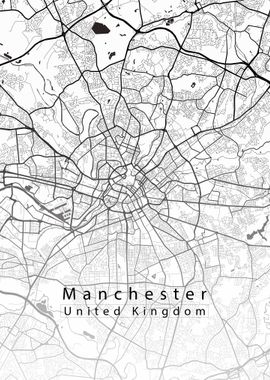 Manchester City Map