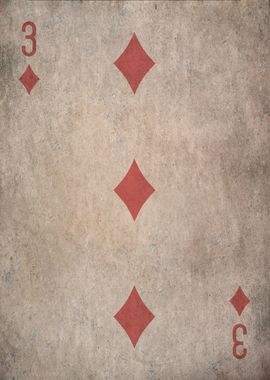 Three of diamonds