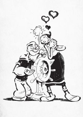 Popeye in Love