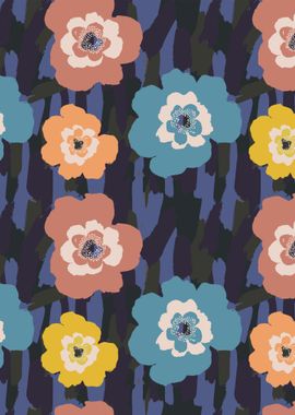 Abstract Flower Pattern 16