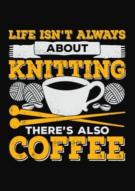 Knitting Coffee Lover