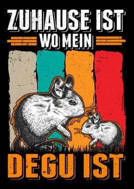 Zuhause ist wo mein Degu i